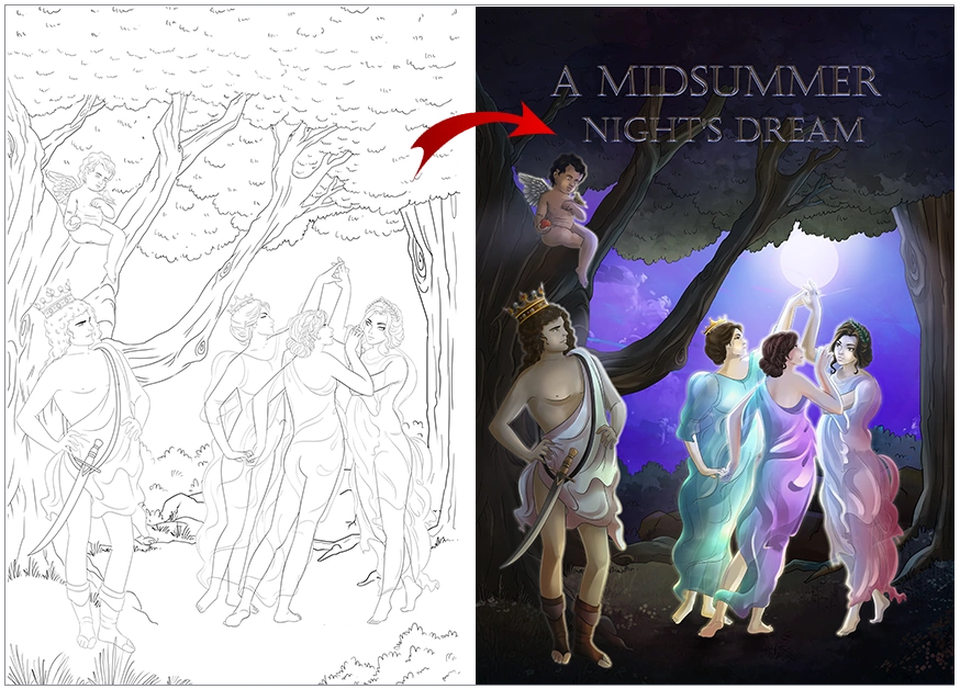 Book Illustration Services