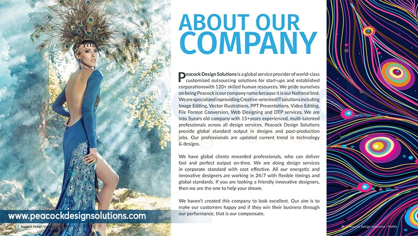 Magazine design services