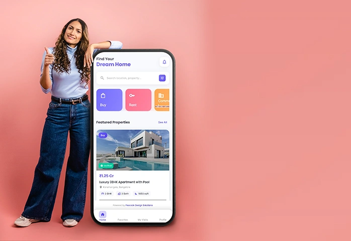 Real estate mobile app development