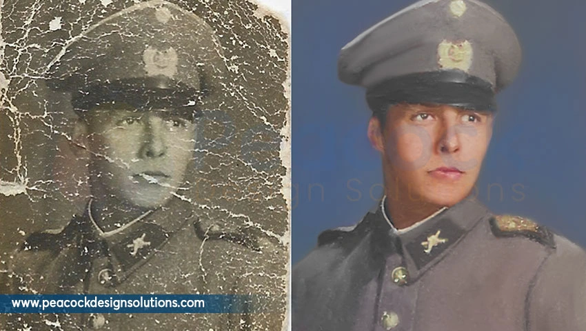 Photo restoration outsourcing services